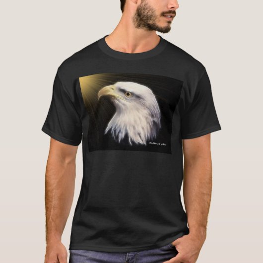 Bald Eagle/Fly with Eagles T-shirt (Voorkant)