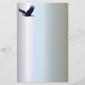 Bald Eagle Flying Briefpapier (Voorkant)