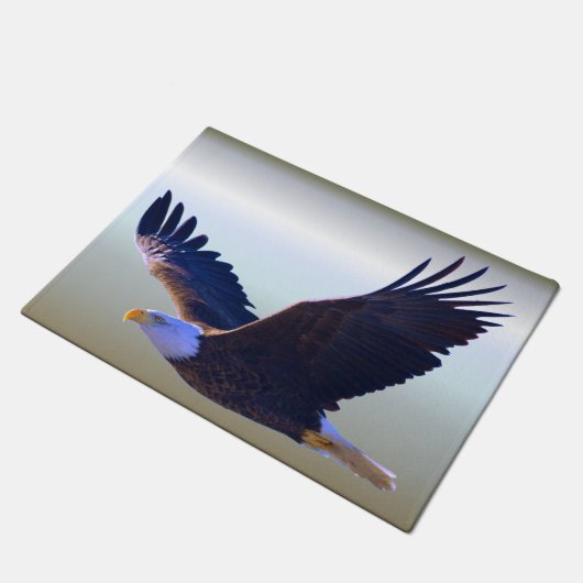 Bald Eagle Flying Deurmat (Schuin)