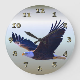 Bald Eagle Flying Grote Klok