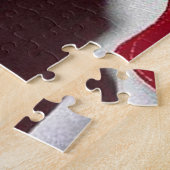 Bald Eagle flying in front and looking Legpuzzel (Zijkant)