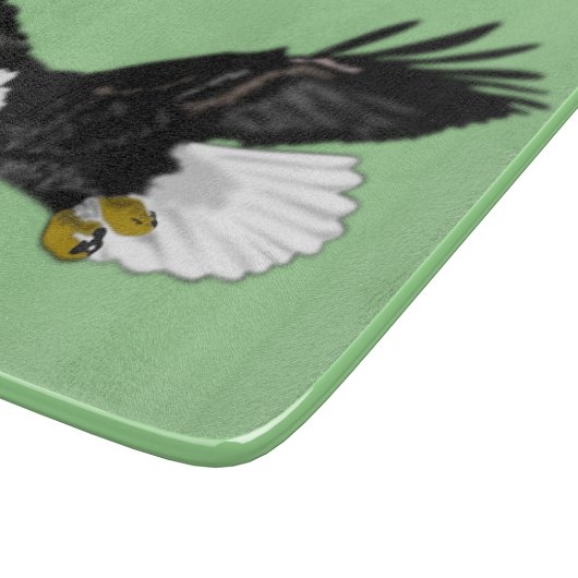 Bald Eagle Flying - Kies uw kleuren Snijplank (Hoek)