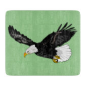 Bald Eagle Flying - Kies uw kleuren Snijplank (Voorkant)