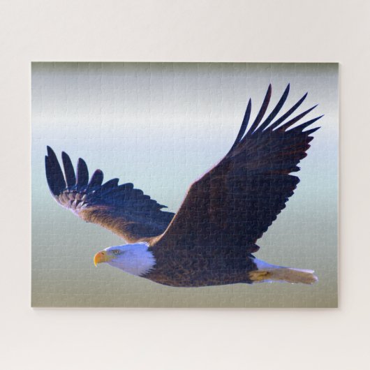 Bald Eagle Flying Legpuzzel (Horizontaal)