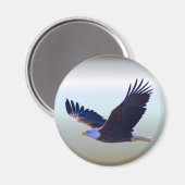 Bald Eagle Flying Magneet (Voorkant / Achterkant)