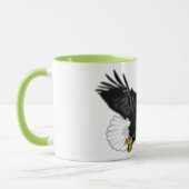 Bald Eagle Flying Mug Gift Mok (Links)