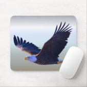 Bald Eagle Flying Muismat (Met muis)