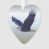 Bald Eagle Flying Ornament (voorkant)