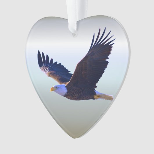 Bald Eagle Flying Ornament (voorkant)