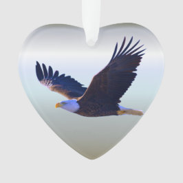 Bald Eagle Flying Ornament