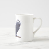 Bald Eagle Flying Porselein Kop (Rechts)