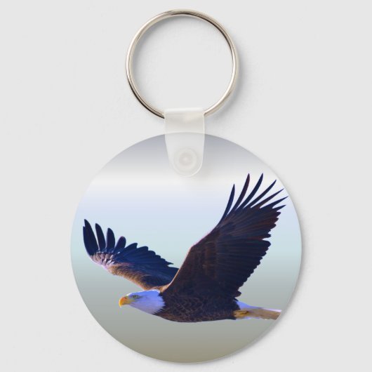 Bald Eagle Flying Sleutelhanger (Voorkant)