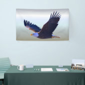 Bald Eagle Flying Spandoek (Beurs)