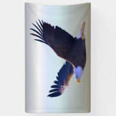 Bald Eagle Flying Spandoek (Verticaal)