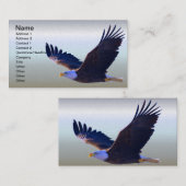 Bald Eagle Flying Visitekaartje (Voorkant / Achterkant)