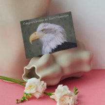 Bald Eagle Foto Promotion Gefeliciteerd Kaart