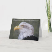 Bald Eagle Foto Promotion Gefeliciteerd Kaart (Voorkant)