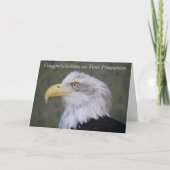 Bald Eagle Foto Promotion Gefeliciteerd Kaart (Voorkant)