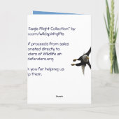 Bald Eagle Free Spirit Flight Collectie Kaarten (Achterkant)
