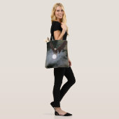Bald Eagle Full Moon Night Sky Fantasy Tote Bag (Op model)