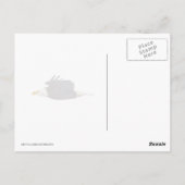 Bald Eagle Gaze Briefkaart (Achterkant)