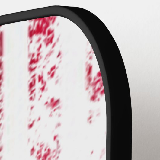 Bald Eagle gepersonaliseerde Amerikaanse vlag Pickleball Paddle (Links Detail)