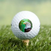 Bald Eagle Golf Ball Golfballen (Insitu Shirt)