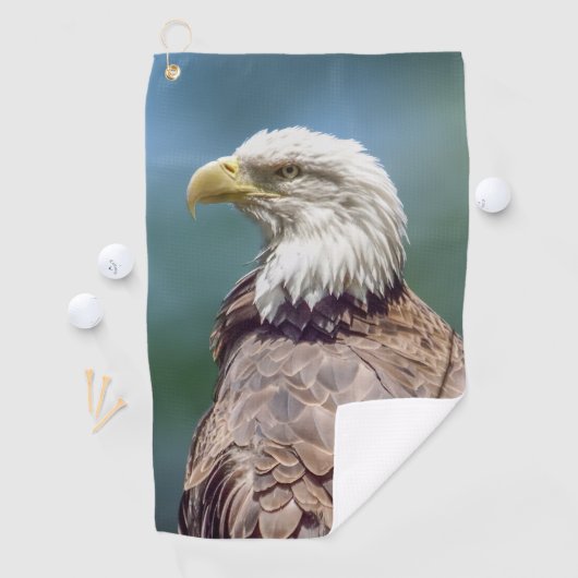 Bald Eagle Golf Towel Golfhanddoek (Insitu)
