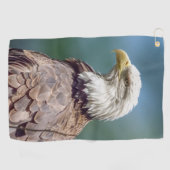 Bald Eagle Golf Towel Golfhanddoek (Horizontaal)