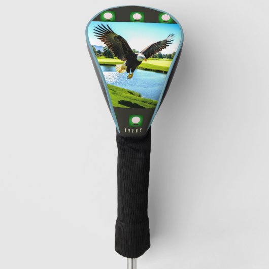 Bald Eagle -  Golfheadcover (Voorkant)