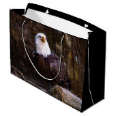 Bald Eagle Groot Cadeauzakje (Achterkant Gekanteld)