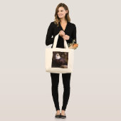 Bald Eagle Grote Tote Bag (Voorkant (model))