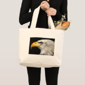 Bald Eagle Grote Tote Bag (Voorkant (product))