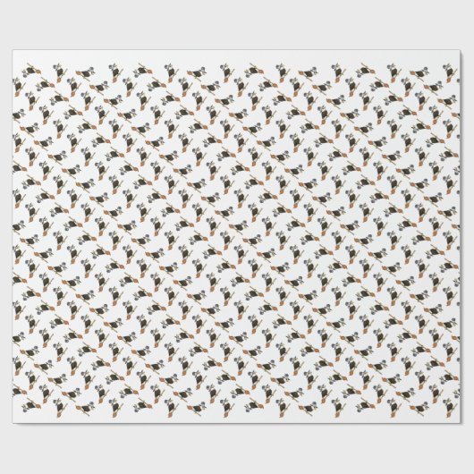 Bald Eagle Halloween Cadeaupapier (Vlak)