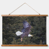Bald Eagle Hanging Tapestry Hangend Wandkleed (Voorkant)
