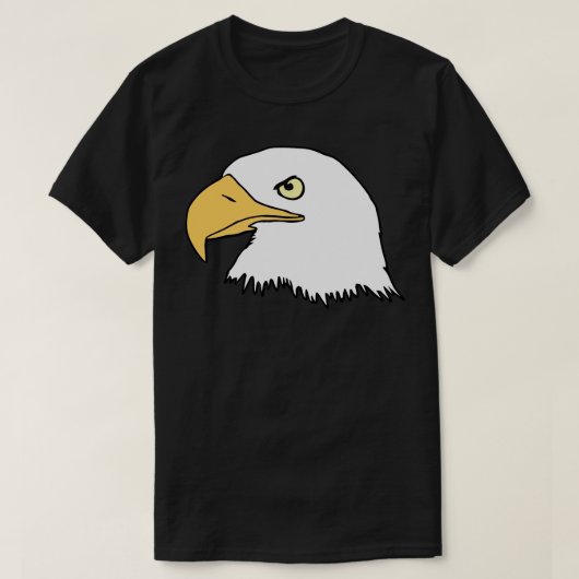 Bald Eagle Head 1 T-shirt (Design voorkant)