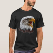 Bald Eagle Head Birdwatch Fan T-shirt (Voorkant)