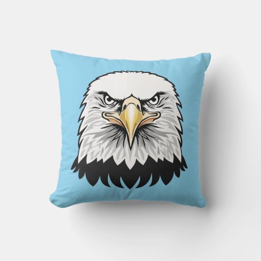 Bald eagle head kussen (Voorkant)