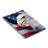 Bald Eagle head Notitieboek (Rechterzijde)