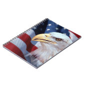 Bald Eagle head Notitieboek (Linkerzijde)