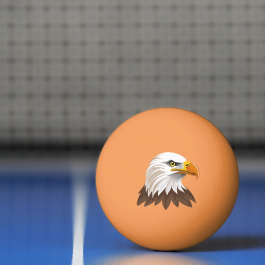 Bald eagle head pingpongbal (Net)