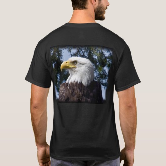 Bald Eagle Head - Shirt (Achterkant)