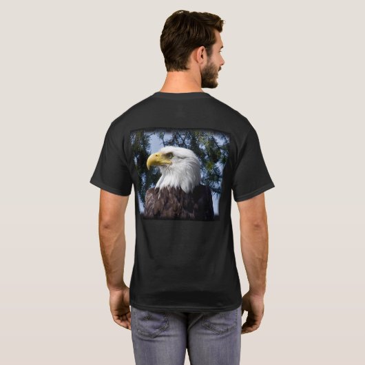 Bald Eagle Head - Shirt (Achterkant volledig)