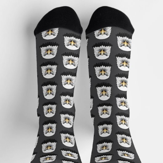 Bald eagle head sokken (Top)