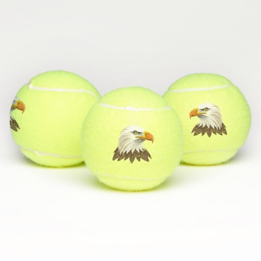 Bald eagle head tennisballen (Multi)