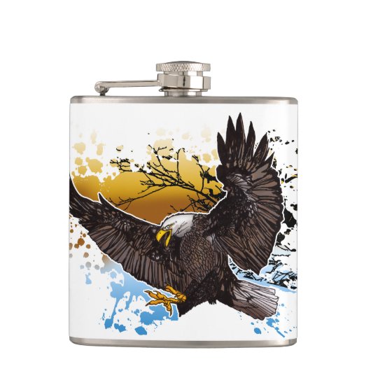 Bald Eagle Heupfles (Voorkant)