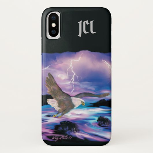 Bald Eagle Hoesje-Mate iPhone Case (Achterkant)