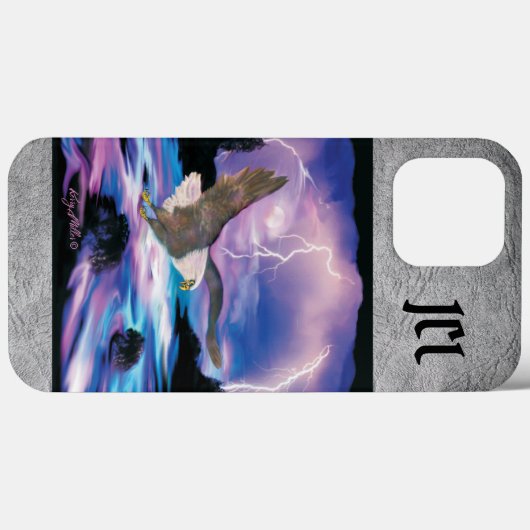 Bald Eagle Hoesje-Mate iPhone Case (Achterkant (horizontaal))