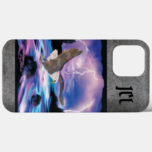 Bald Eagle Hoesje-Mate iPhone Case (Achterkant (horizontaal))