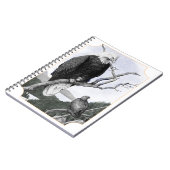 Bald Eagle  Illustratie Notitieboek (Linkerzijde)